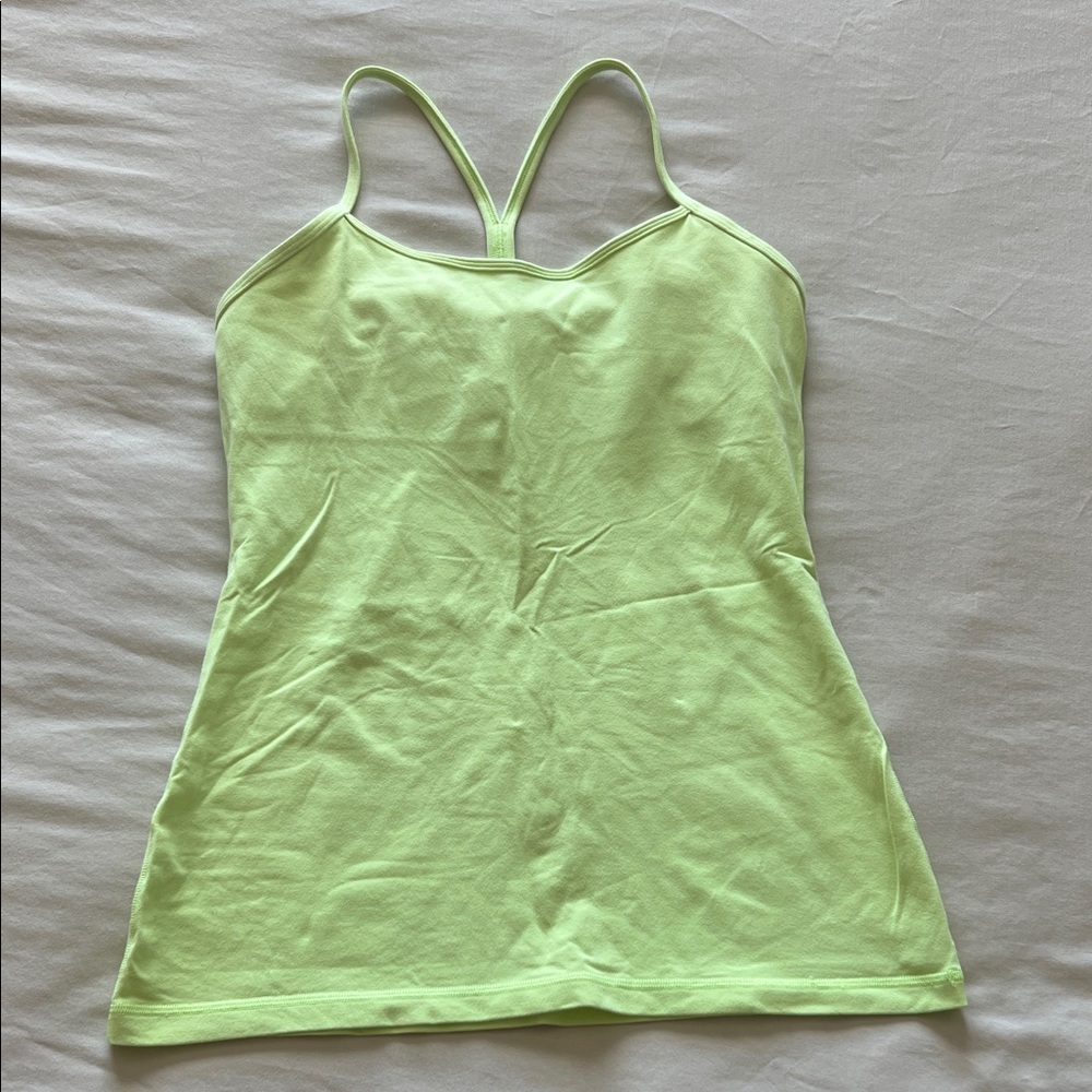 Lululemon Lime Green Tank Top